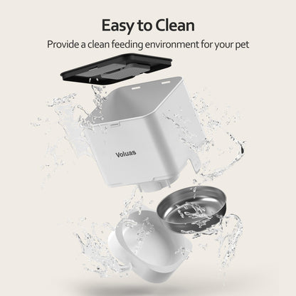 Auto Cat & Dog Feeder with Timer & Voice