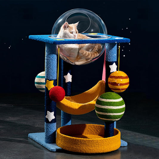 Cat Tree Tower 66cm Planet Theme