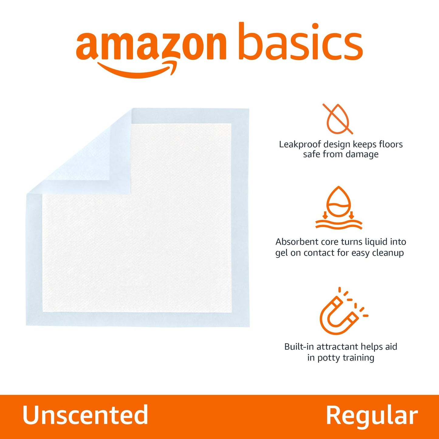 Puppy Pee Pads 100-Pack, 22"x22"