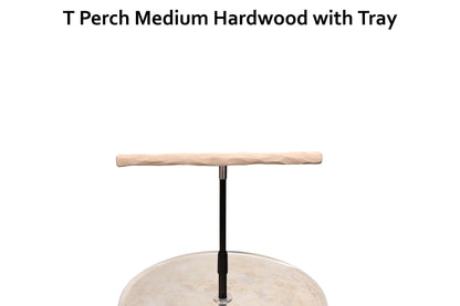 XL Parrot Training Perch with Potty Tray