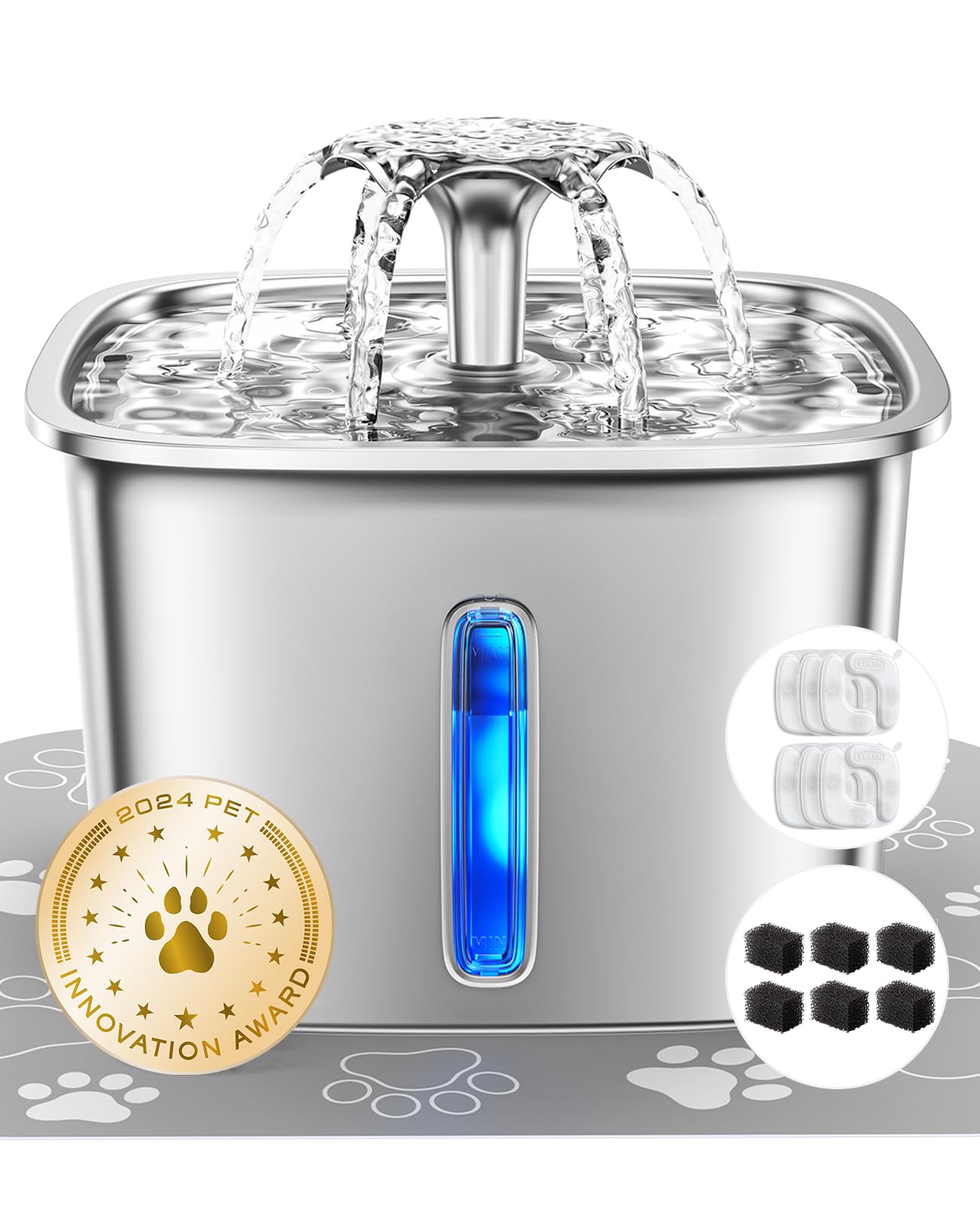\ SVeken 95oz Pet Water Fountain
