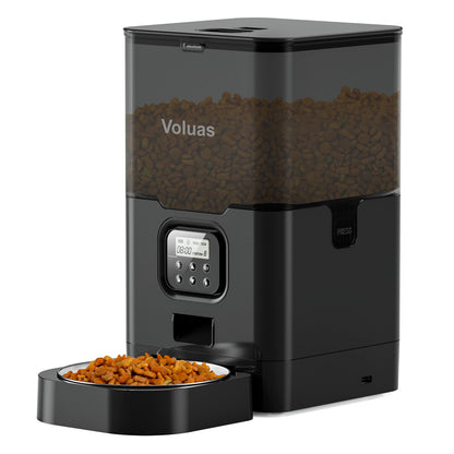 Auto Cat & Dog Feeder with Timer & Voice