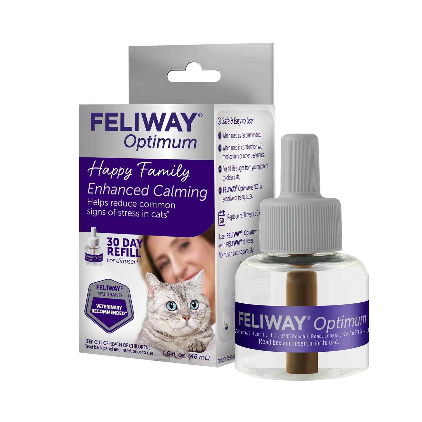 FELIWAY Cat Calming Refills 3-Pack