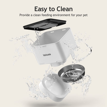 Auto Cat & Dog Feeder with Timer & Voice