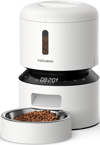 PETLIBRO Auto Pet Feeder, 6 Meals, Black