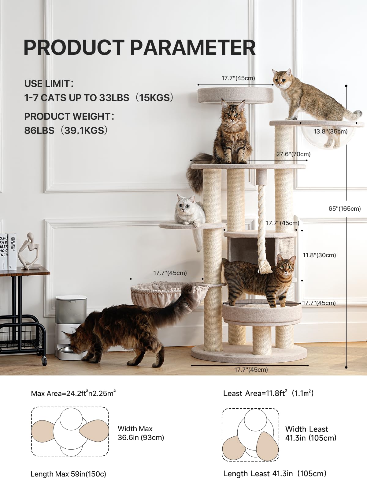 XL Cat Tree for Large Cats