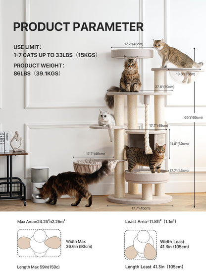 XL Cat Tree for Large Cats