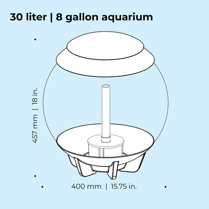biOrb Halo 15 LED Tank, 4-Gal