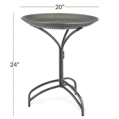 Good Directions Bronze Pedestal Bird Bath
