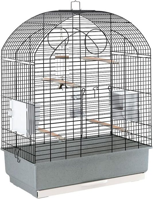 Ferplast Viola Bird Cage, 59 x 33 x 80 cm, Black
