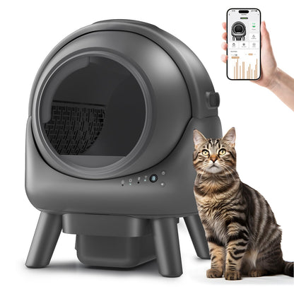 Smart Auto Litter Box – Grey