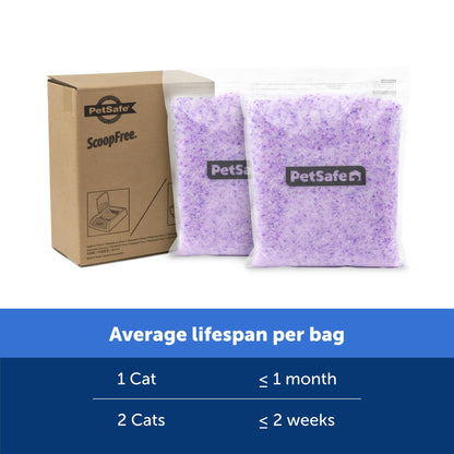 PetSafe ScoopFree Crystal Cat Litter, 8.6 lb