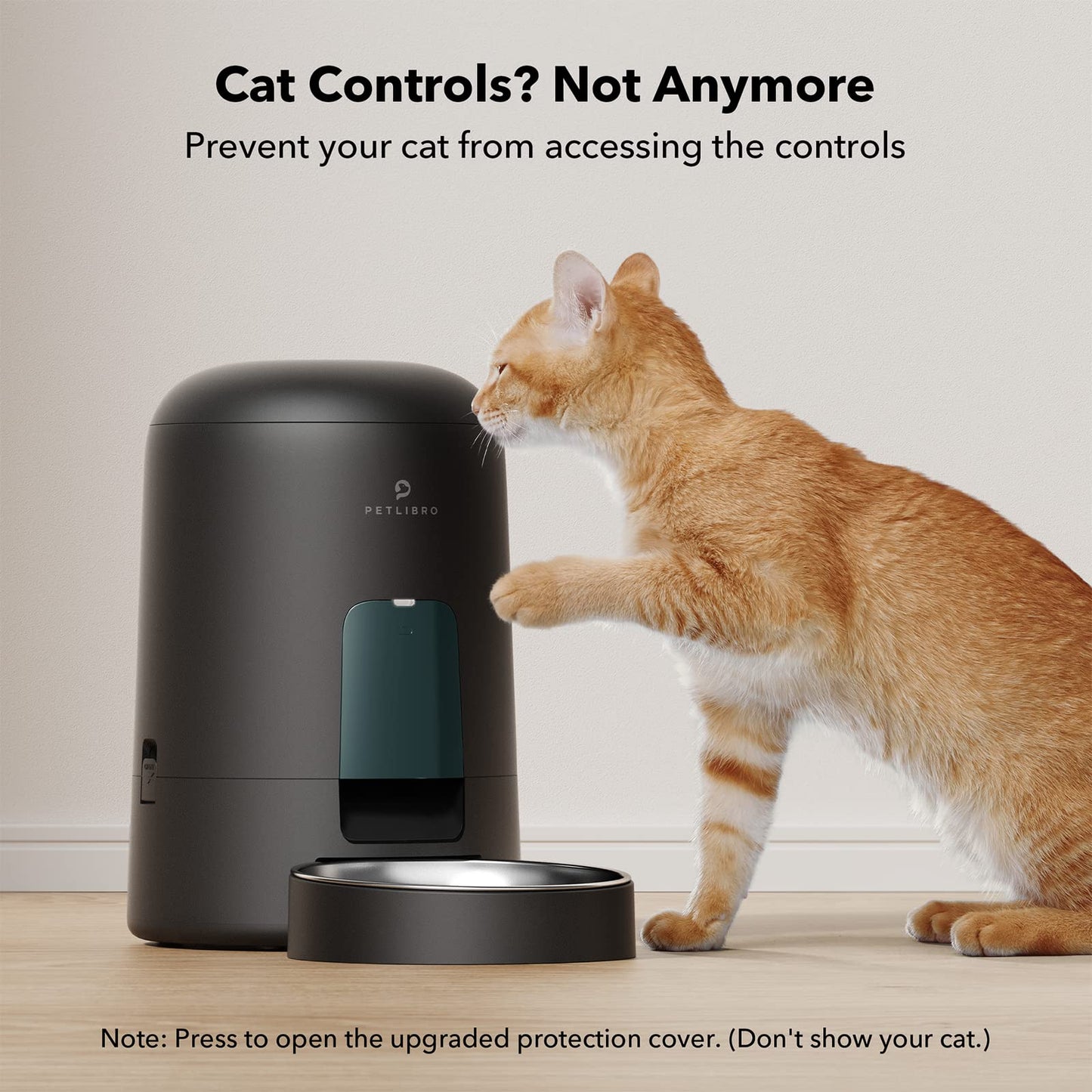 PETLIBRO 2L Wi-Fi Cat Feeder – Black