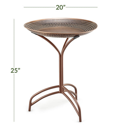 Good Directions Bronze Pedestal Bird Bath