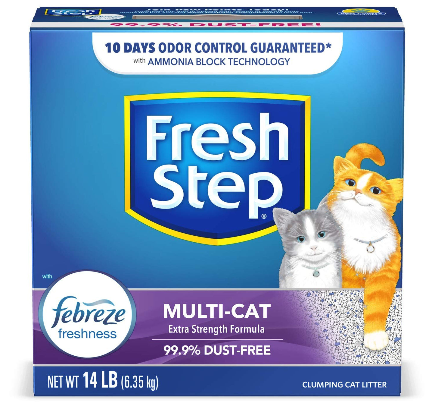 Fresh Step Multi-Cat Litter 14 lb