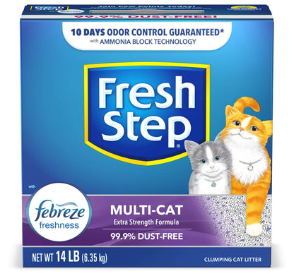 Fresh Step Multi-Cat Litter 14 lb