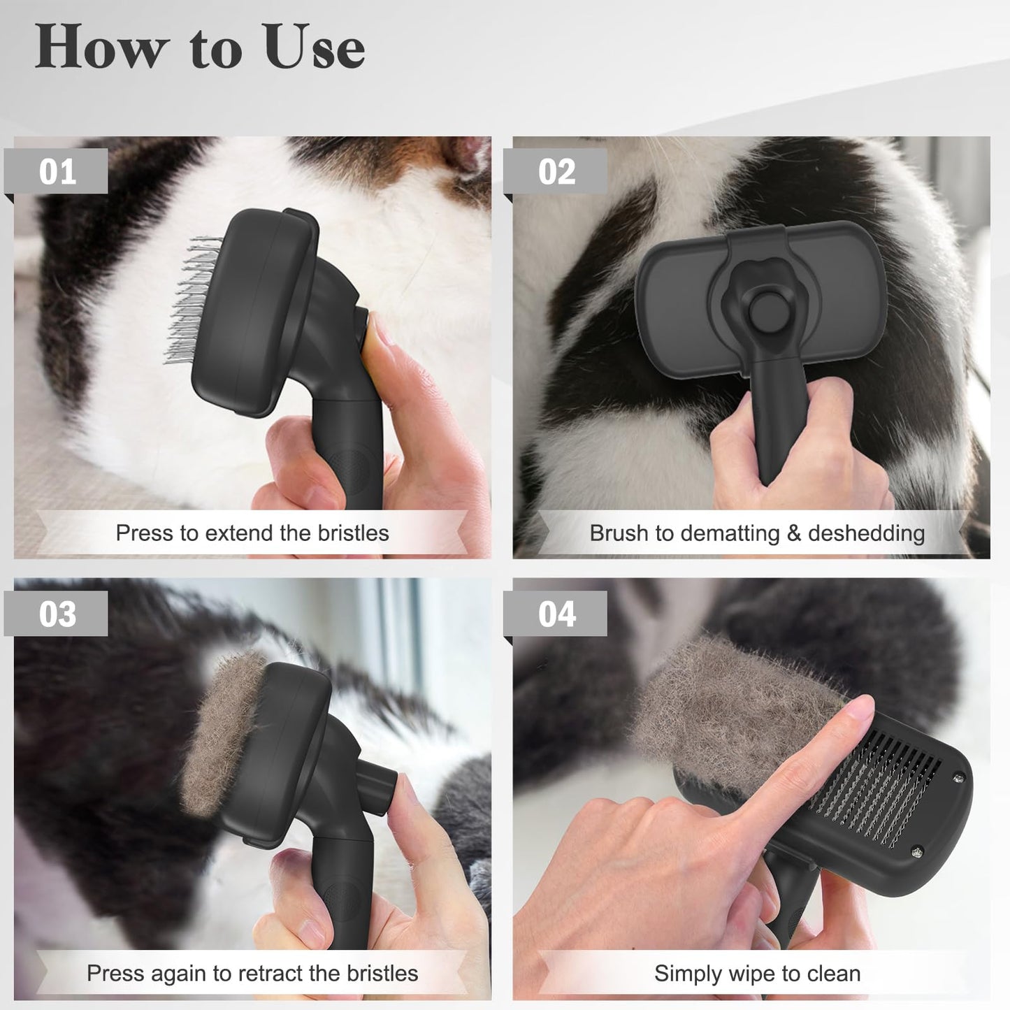 Swihauk Pet Slicker Brush – Blue