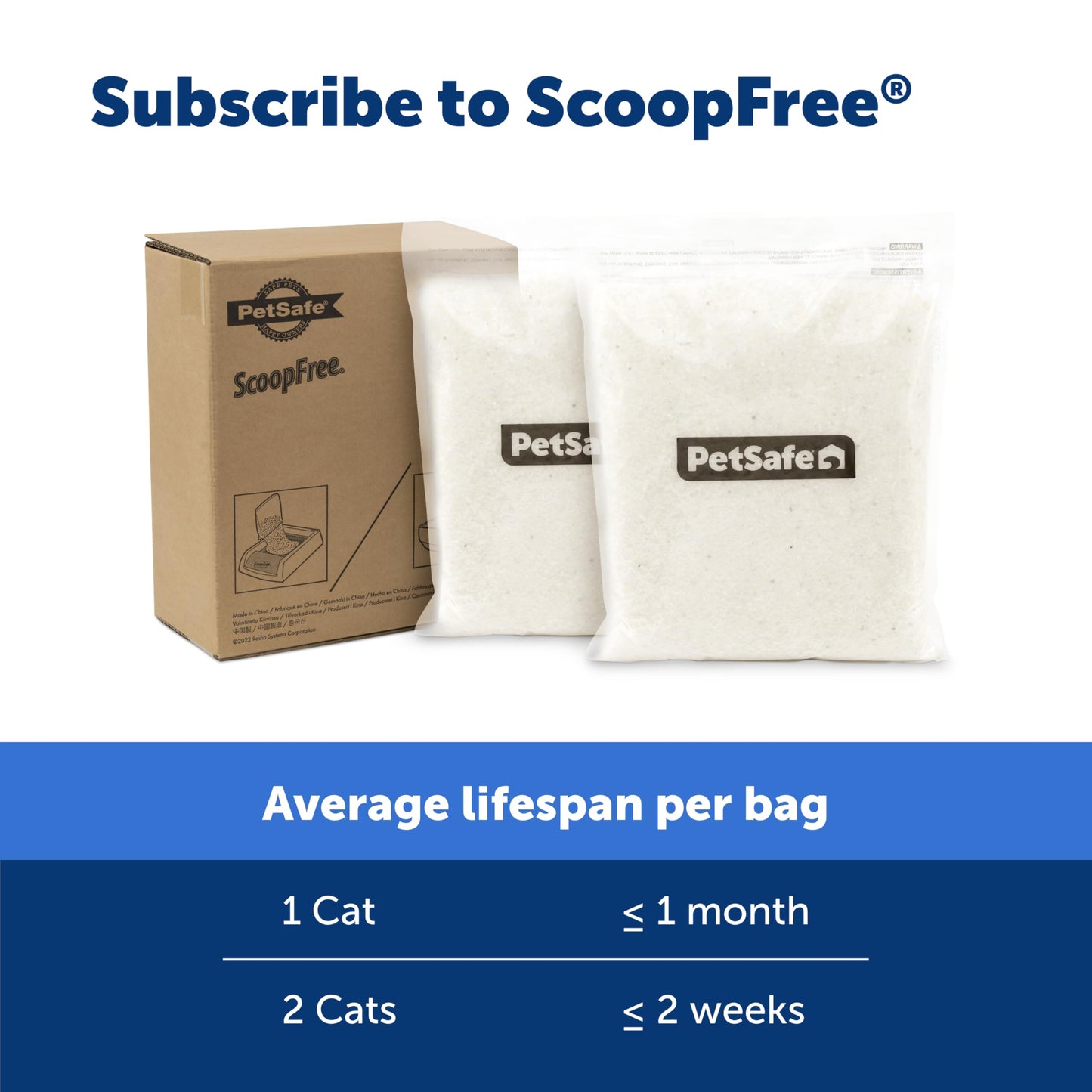 PetSafe ScoopFree Crystal Cat Litter, 8.6 lb