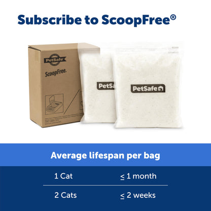 PetSafe ScoopFree Crystal Cat Litter, 8.6 lb