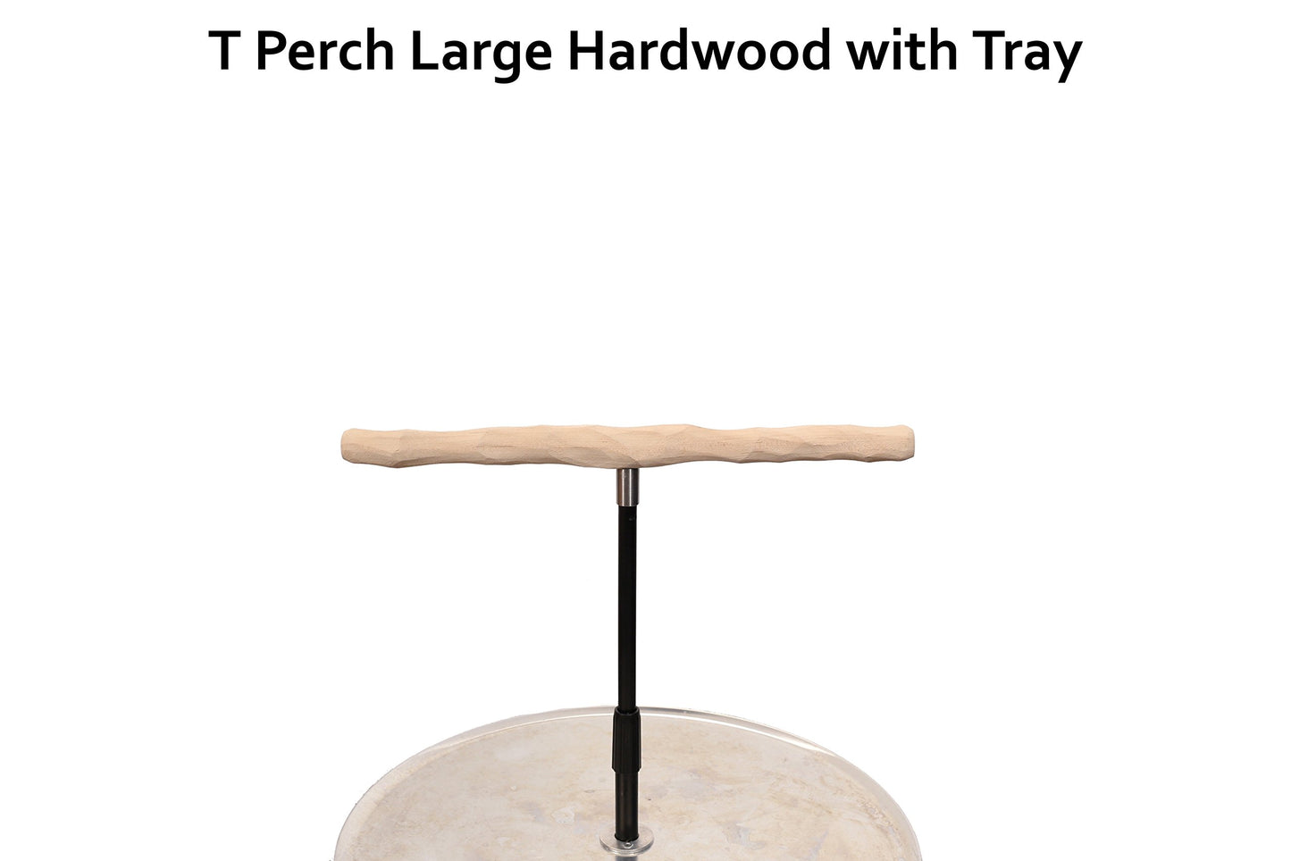 XL Parrot Training Perch with Potty Tray
