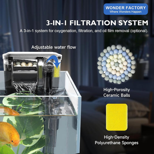2.6 Gal Desktop Aquarium Kit