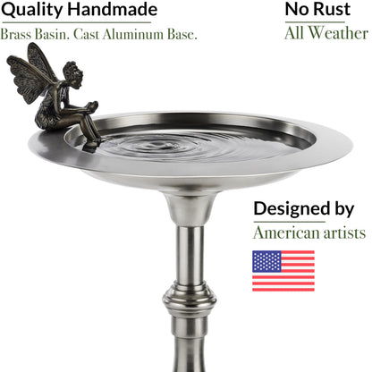 Bronze Buddha Bird Bath