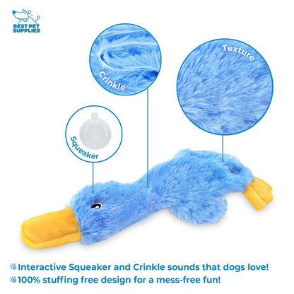 Duck Crinkle Dog Toy