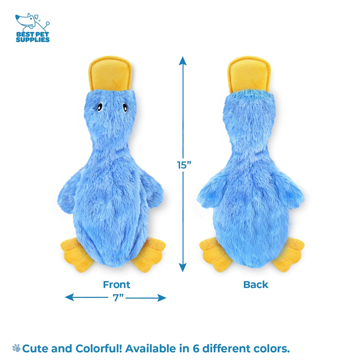 Duck Crinkle Dog Toy