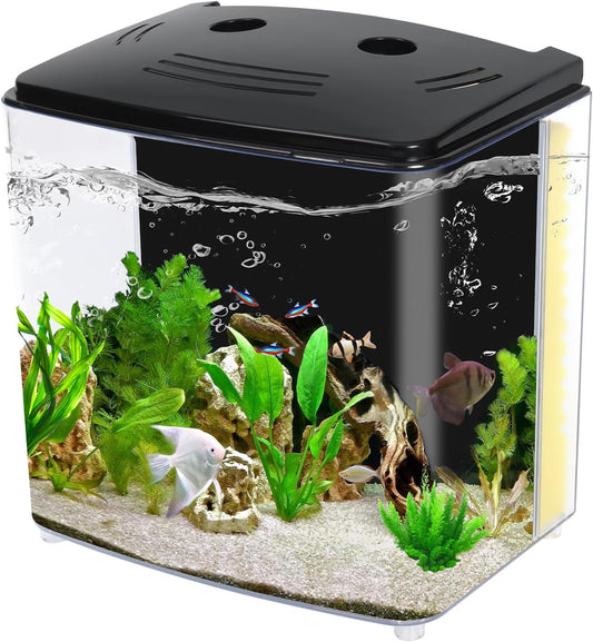 FAQUANEAT 1.2G Betta Tank Kit