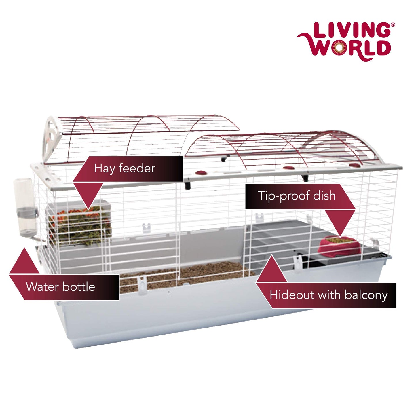 Hybrid Small Animal Cage – Standard
