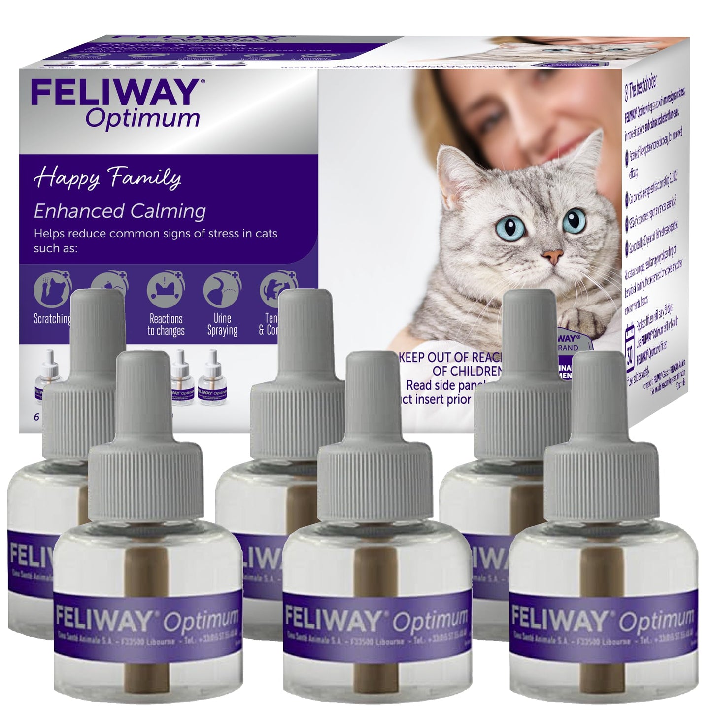 FELIWAY Cat Calming Refills 3-Pack