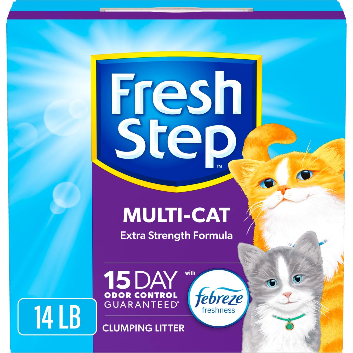 Fresh Step Multi-Cat Litter 14 lb