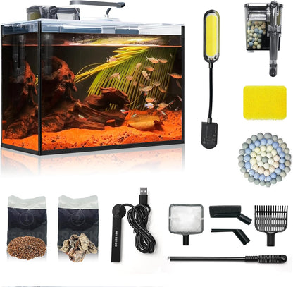 2.6 Gal Desktop Aquarium Kit