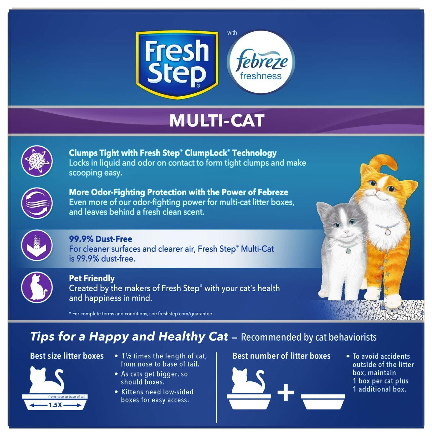 Fresh Step Multi-Cat Litter 14 lb