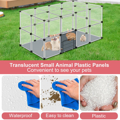 41-Panel Pet Playpen Cage