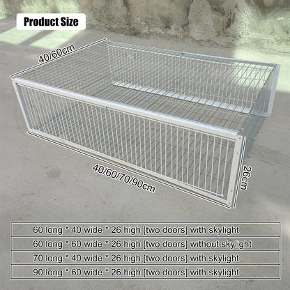 Pigeon Trap Cage 90x60x26cm