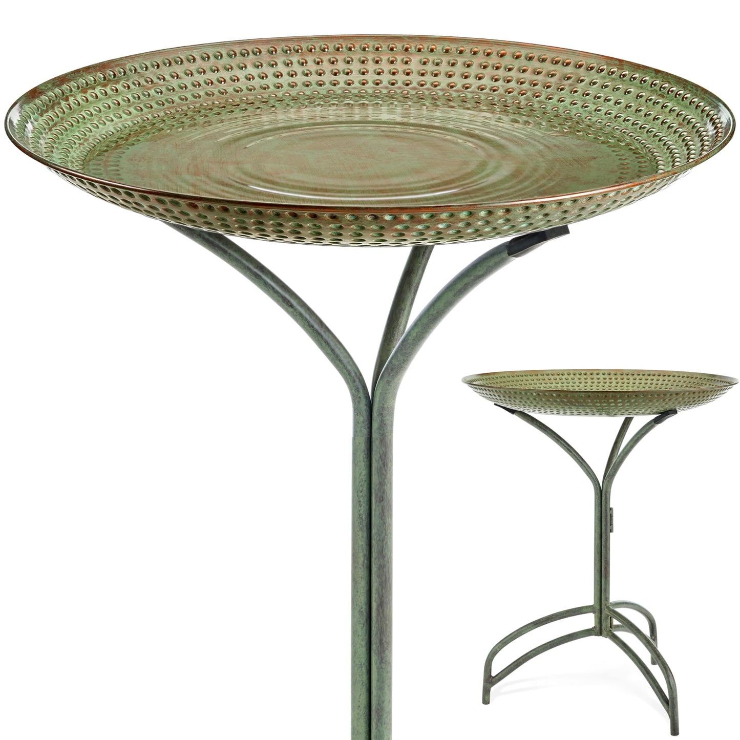 Good Directions Bronze Pedestal Bird Bath