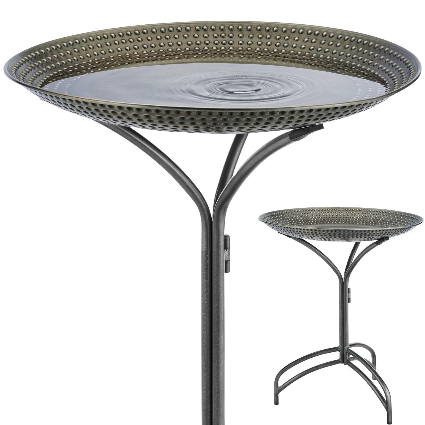 Good Directions Bronze Pedestal Bird Bath