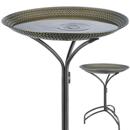 Good Directions Bronze Pedestal Bird Bath