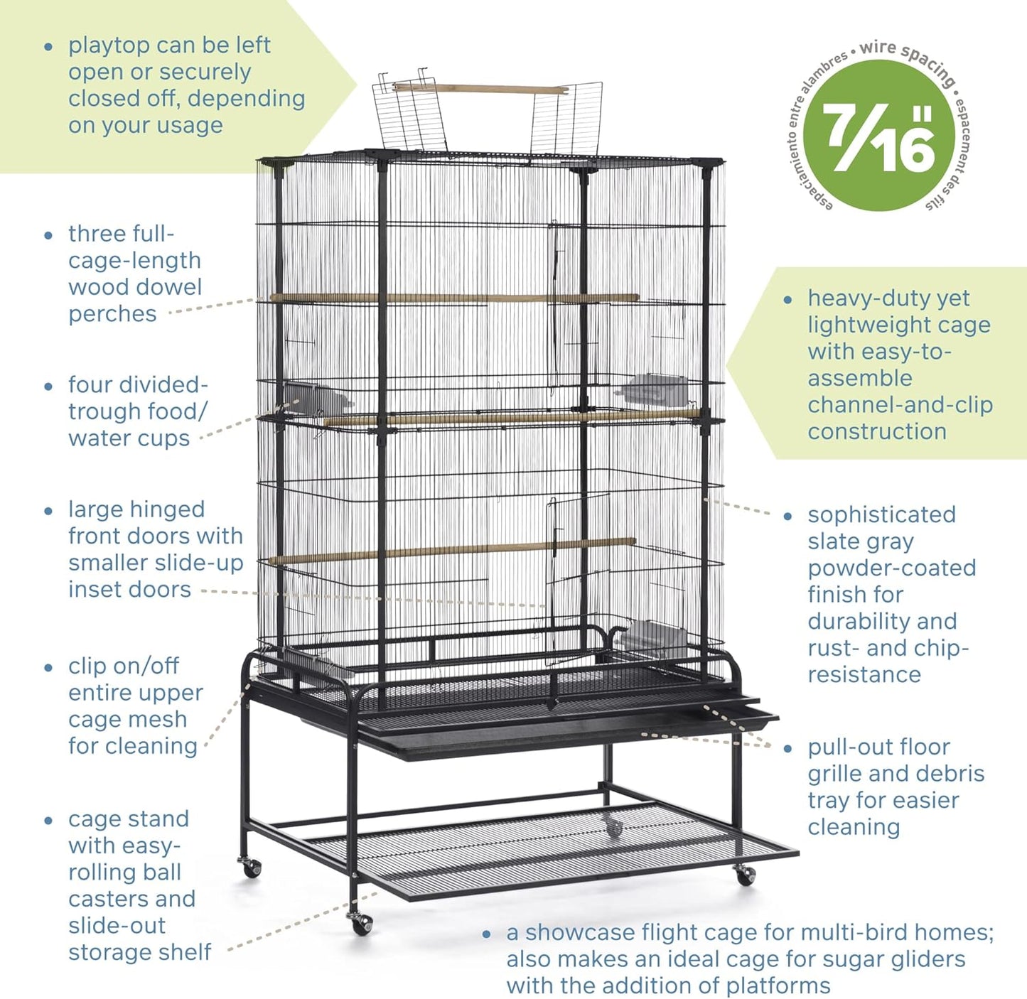 Prevue F085 Flight Bird Cage