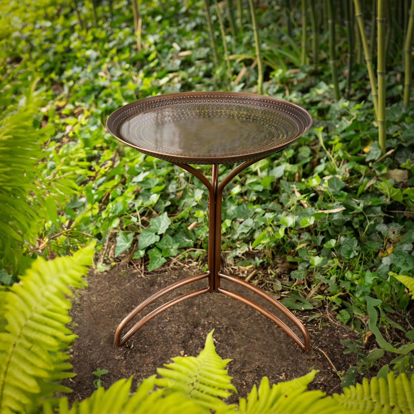 Good Directions Bronze Pedestal Bird Bath