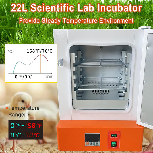 22L Lab Heating Incubator, RT-70℃