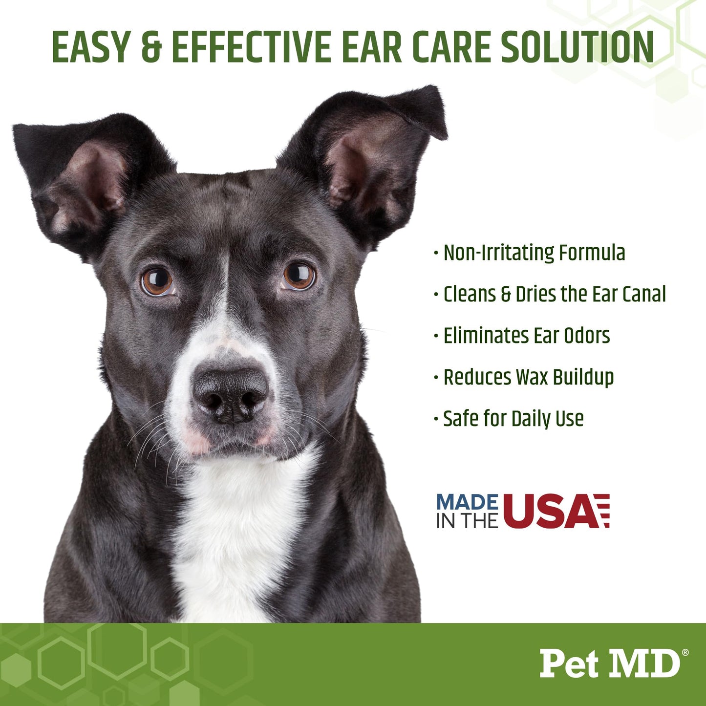 Pet MD Dog Ear Wipes - 100 Count