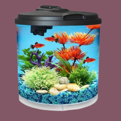 AquaView 360 6-Gal Fish Tank Kit