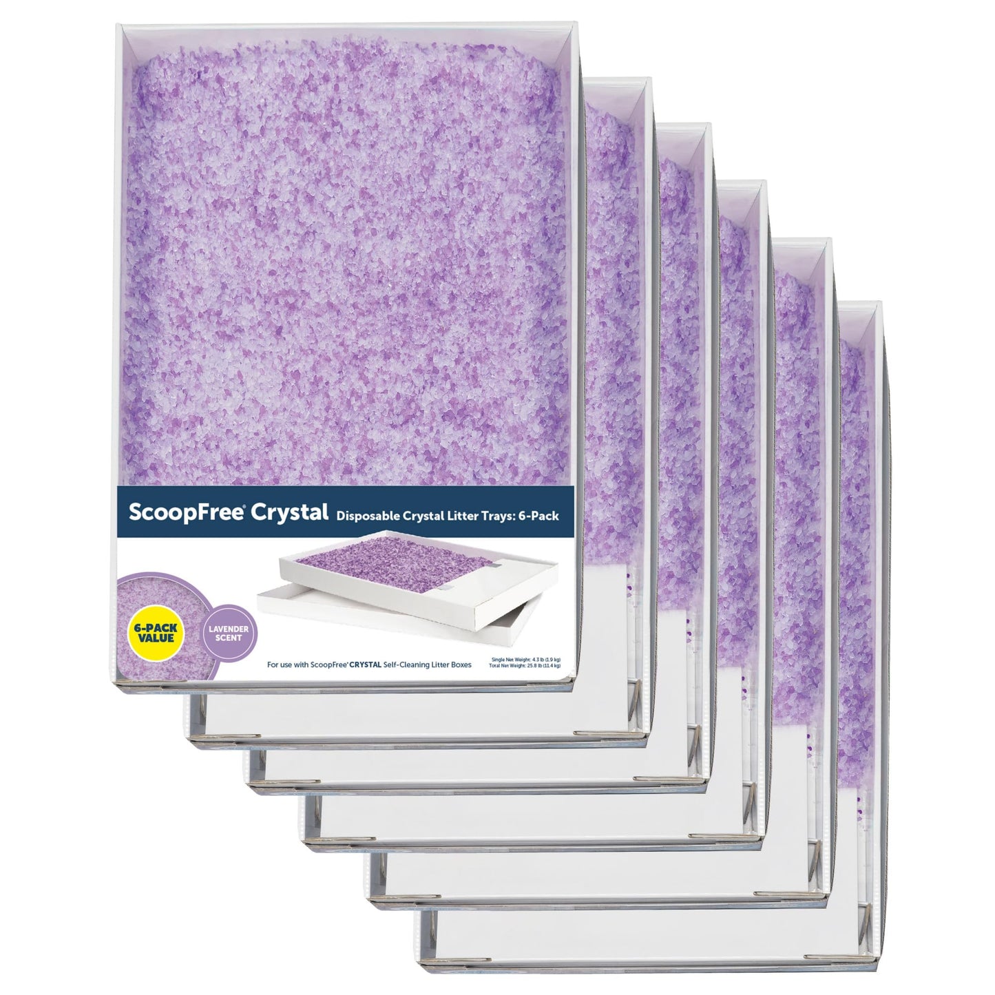 PetSafe ScoopFree Cat Litter 6-Pack