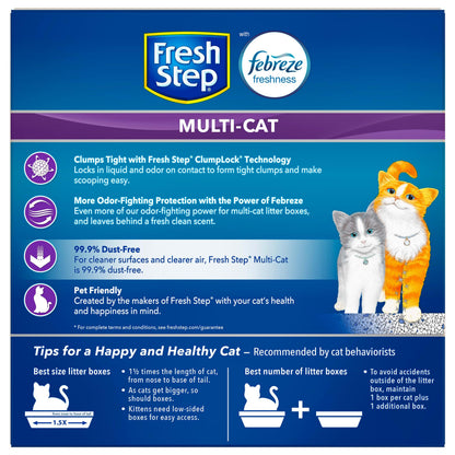 Fresh Step Multi-Cat Litter 14 lb