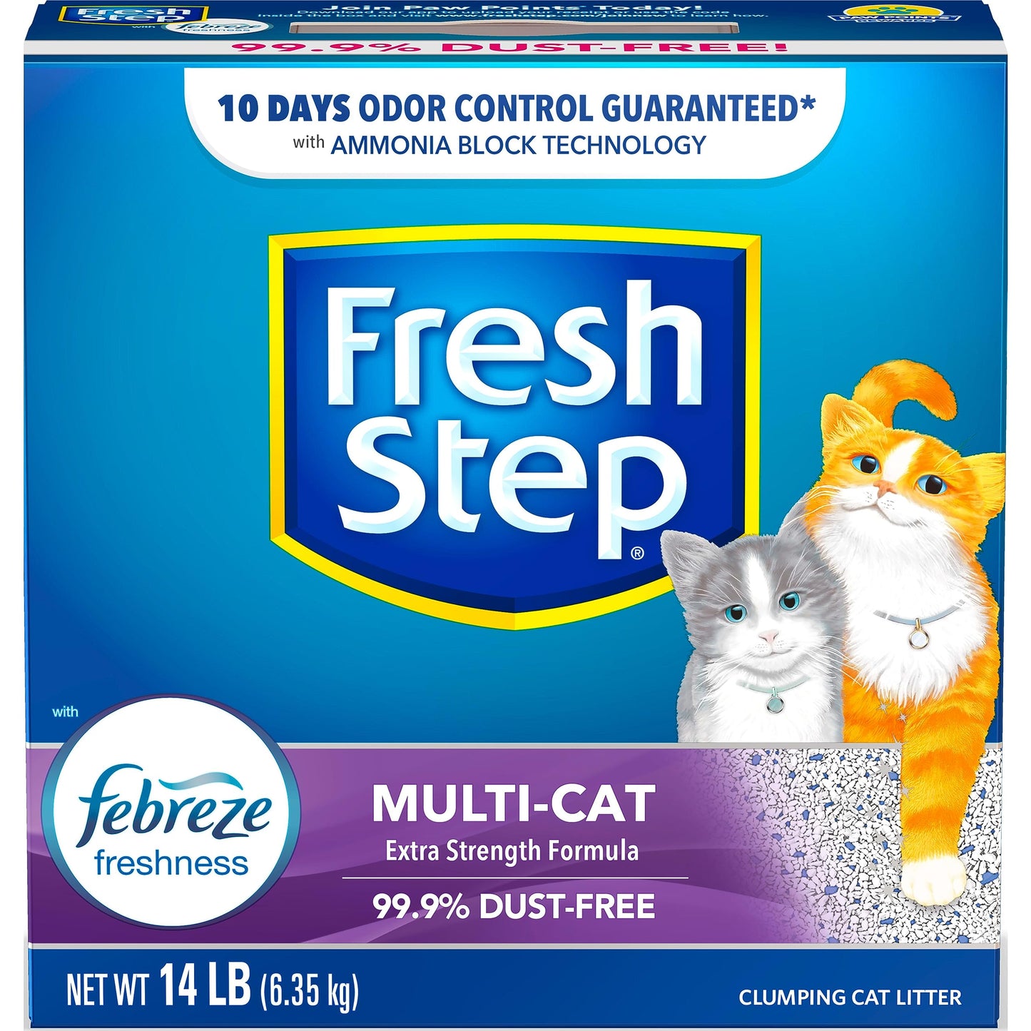 Fresh Step Multi-Cat Litter 14 lb